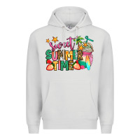 Dove Grey sweet summer time iced coffee Premium Hoodie - Jasminsmagicworld