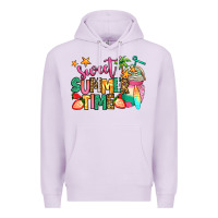 Lilac sweet summer time iced coffee Premium Hoodie - Jasminsmagicworld