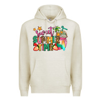 Oatmeal Heather sweet summer time iced coffee Premium Hoodie - Jasminsmagicworld