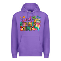 Purple sweet summer time iced coffee Premium Hoodie - Jasminsmagicworld