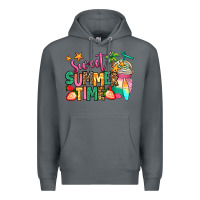 Rock sweet summer time iced coffee Premium Hoodie - Jasminsmagicworld