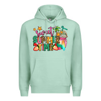 Seafoam sweet summer time iced coffee Premium Hoodie - Jasminsmagicworld