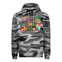 Slate Camo sweet summer time iced coffee Premium Hoodie - Jasminsmagicworld