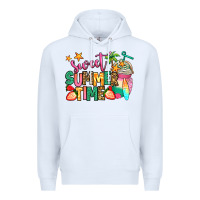 White sweet summer time iced coffee Premium Hoodie - Jasminsmagicworld