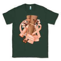 Sports Green Cancer diva peach ribbon Classic Tee - NancyCooperArtShop