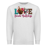 Oatmeal Heather love french bulldogs Premium Sweatshirt - Artiststas