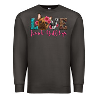 Smoke love french bulldogs Premium Sweatshirt - Artiststas