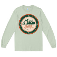 Matcha Glacier National Park Long Sleeve Tee - minhPixels