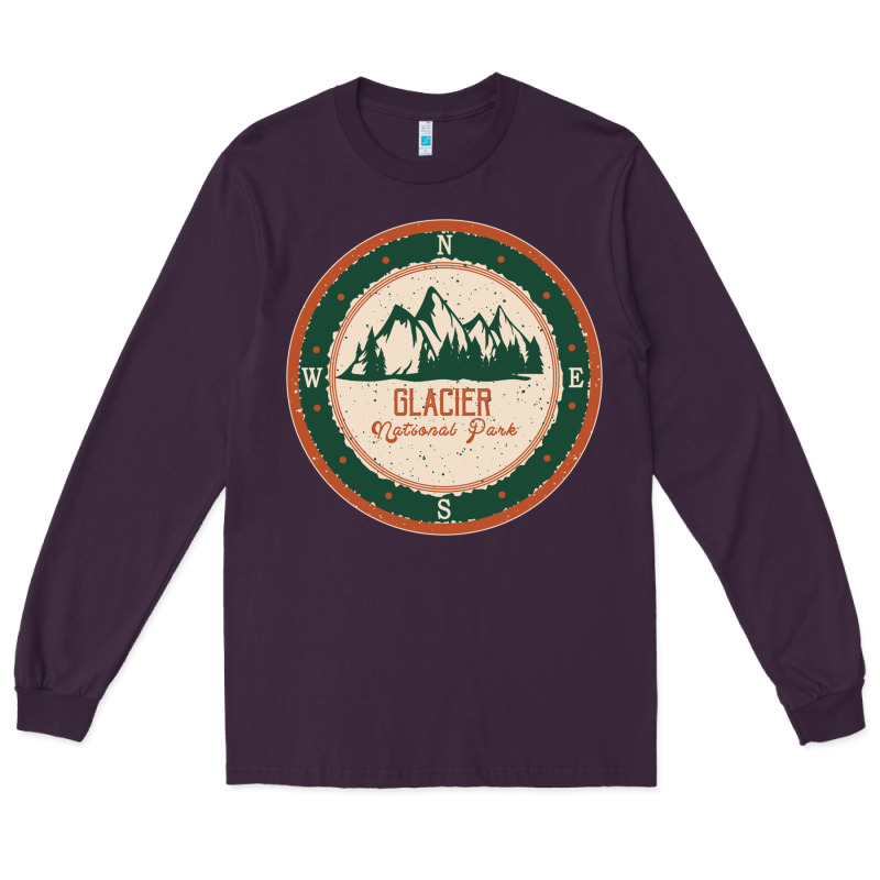 Glacier National Park Long Sleeve Tee by minhPixels | Teevron