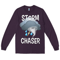Plum Kids Storm Chaser Boys Storm Hunter Tornado Gift Long Sleeve Tee - minhPixels