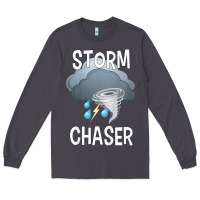 Smoke Kids Storm Chaser Boys Storm Hunter Tornado Gift Long Sleeve Tee - minhPixels