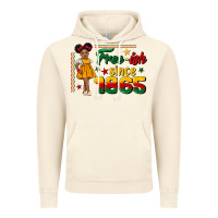 Vintage Artic free ish since 1865 black girl peekaboo juneteenth Vintage Hoodie - CowGirlArtShop