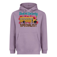 Lavender student delivery specialist school bus Heavyweight Hoodie - Artiststas