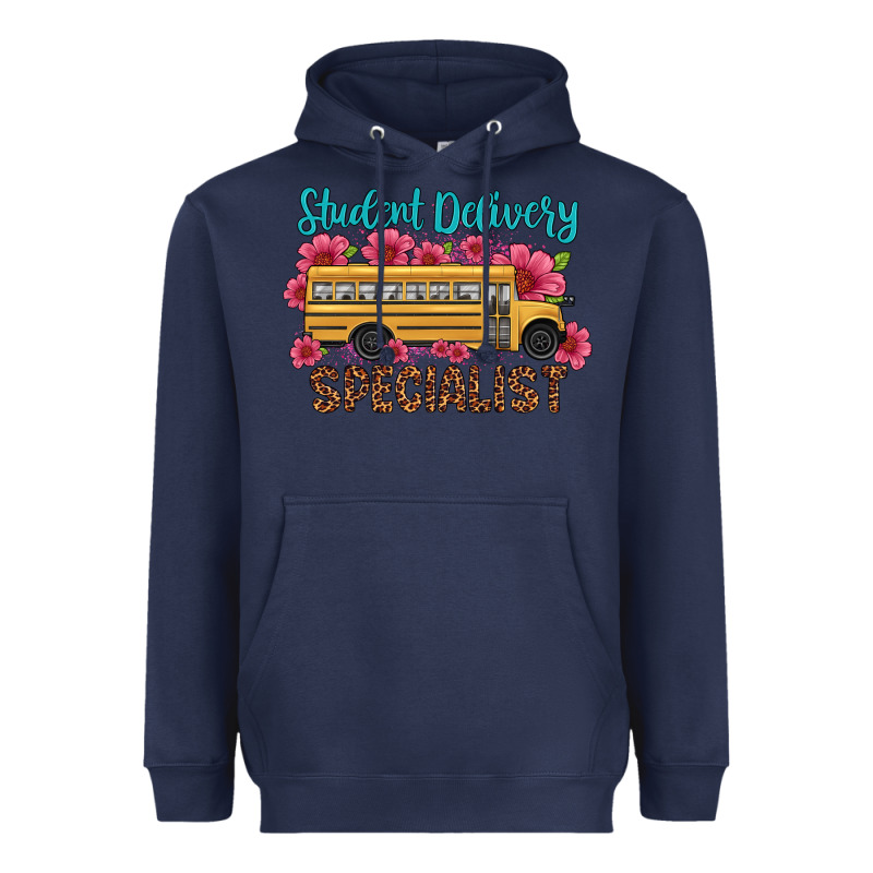 Student Delivery Specialist School Bus Heavyweight Hoodie by Artiststas | Teevron