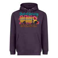 Plum student delivery specialist school bus Heavyweight Hoodie - Artiststas