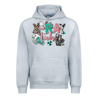 Heather Grey x ray tech Urban Hoodie - AdoDesignShop