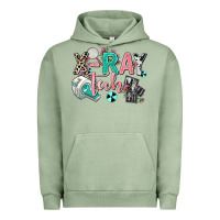Pigment Oil Green x ray tech Urban Hoodie - AdoDesignShop