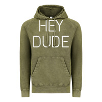 Vintage Olive Hey Dude Tee Womens Mens Gift Vintage Hoodie - minhPixels