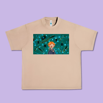 Wizard Boy And Mouse Urban Heavy Tee Designed By Tumblerdesignbyshophia