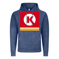 Vintage Denim Circle K Retail Vintage Hoodie - minhPixels