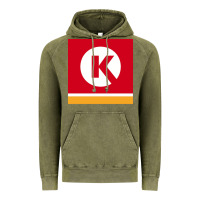 Vintage Olive Circle K Retail Vintage Hoodie - minhPixels