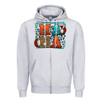 Heather Grey Bowling mama leopard frame Mother's Day Zipper Hoodie - LillyAllenDesigns