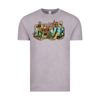 Vintage Zinc Love baby Cow Vintage Tee - HowdyJamesFarm