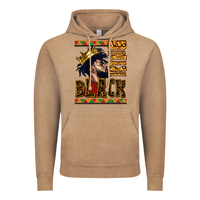 Black King Vintage Hoodie by CowGirlArtShop | Teevron