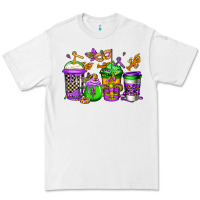 White mardi gras crawfish coffee Premium Tee - Jasminsmagicworld