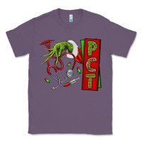Lavender Christmas Character Nurse Classic Tee - NancyCooperArtShop