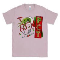 Lilac Christmas Character Nurse Classic Tee - NancyCooperArtShop