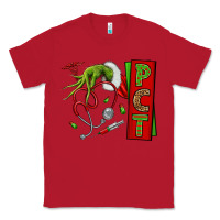 Red Christmas Character Nurse Classic Tee - NancyCooperArtShop