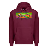 Burgundy one spooky nurse 11 oz mug Premium Hoodie - BundleAndBundleShop