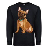 Black french bulldog Premium Sweatshirt - Artiststas