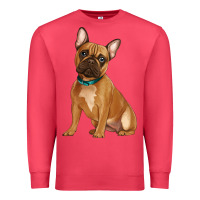 Cardinal french bulldog Premium Sweatshirt - Artiststas