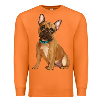 Carrot french bulldog Premium Sweatshirt - Artiststas