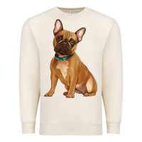 Sandshell french bulldog Premium Sweatshirt - Artiststas