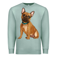 Seafoam french bulldog Premium Sweatshirt - Artiststas