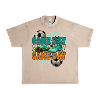 French Oak Game day lightning bolt soccer Urban Heavy Tee - HowdyJamesFarm