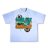 Grape Ice Game day lightning bolt soccer Urban Heavy Tee - HowdyJamesFarm
