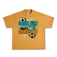 Peanut Butter Game day lightning bolt soccer Urban Heavy Tee - HowdyJamesFarm