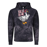 Cloud Black Talk To Me- Funny Goose Tee- Funny Goose Gifts Premium Vintage Hoodie - minhPixels