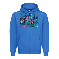 True Royal leopard camo girl mama Mother's Day Zipper Hoodie - LillyAllenDesigns