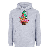 Heather Grey teacher gnome Heavyweight Hoodie - Artiststas