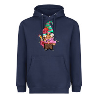Navy teacher gnome Heavyweight Hoodie - Artiststas