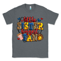 Charcoal Heather little sister biggest fan softball Classic Tee - Jasminsmagicworld