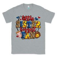 Heather Grey little sister biggest fan softball Classic Tee - Jasminsmagicworld