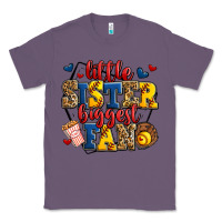 Lavender little sister biggest fan softball Classic Tee - Jasminsmagicworld