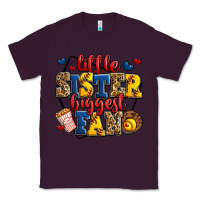 Plum little sister biggest fan softball Classic Tee - Jasminsmagicworld