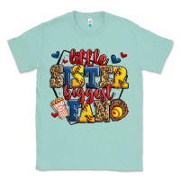 Seafoam little sister biggest fan softball Classic Tee - Jasminsmagicworld